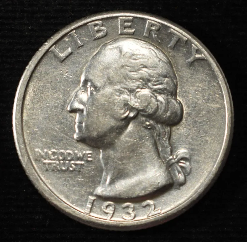 1932-D WASHINGTON QUARTER CH AU from auction in Findlay, Ohio — image 35