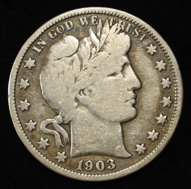 1903-S BARBER HALF DOLLAR FINE from auction in Findlay, Ohio — image 39