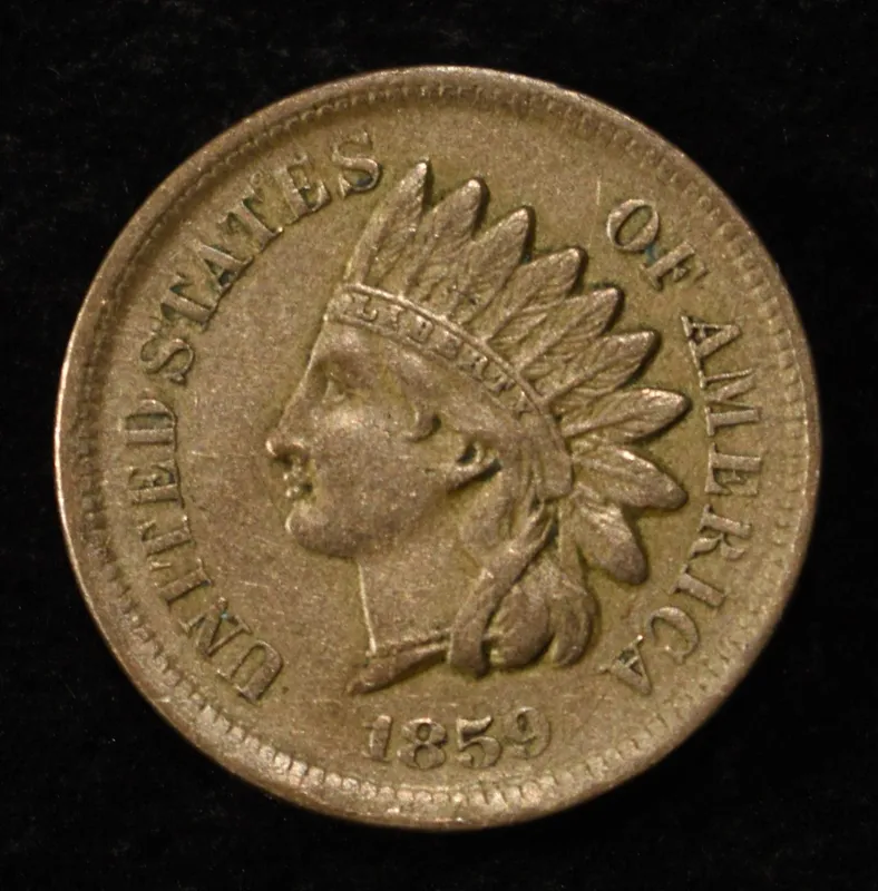 1859 INDIAN CENT XF from auction in Findlay, Ohio — image 32