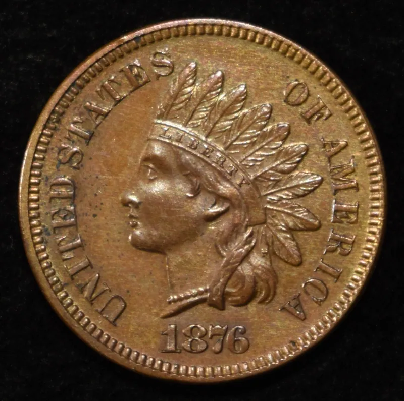 1876 INDIAN CENT CH/GEM PROOF BU from auction in Findlay, Ohio — image 38