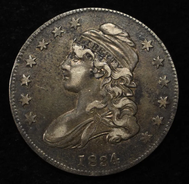 1834 CAPPED BUST HALF DOLLAR AU/BU from auction in Findlay, Ohio — image 42