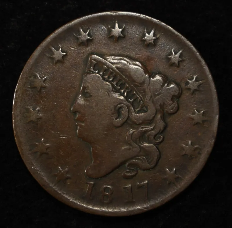 1817 LARGE CENT VF from auction in Findlay, Ohio — image 28