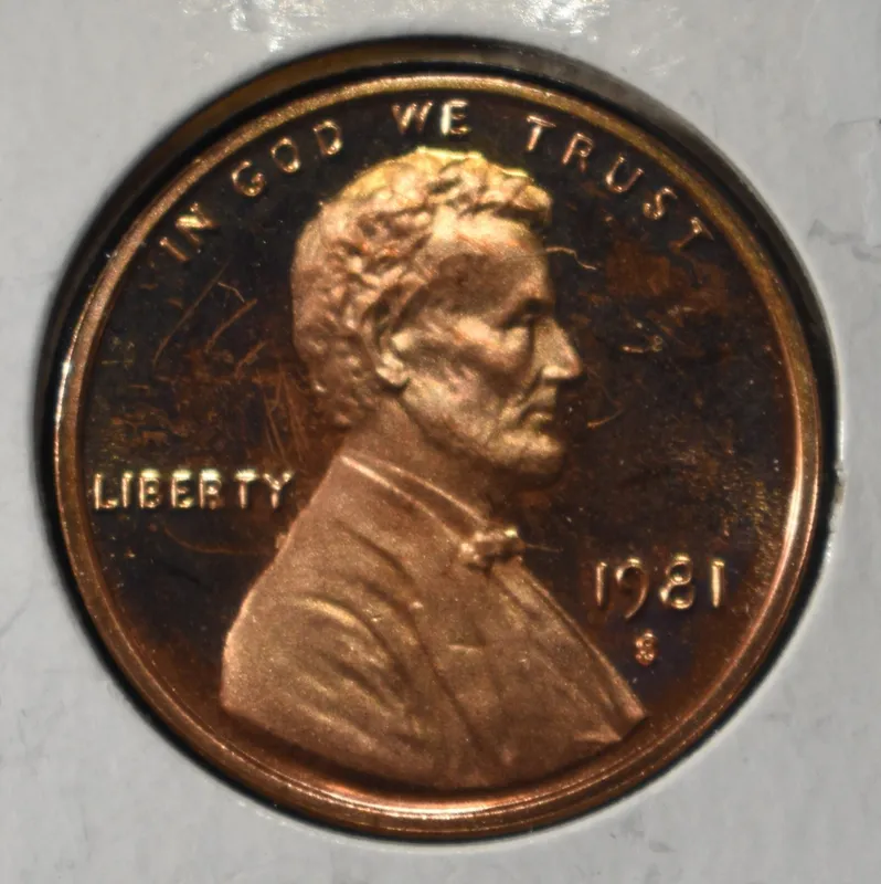 1981-S MEMORIAL CENT GEM PROOF from auction in Findlay, Ohio — image 37