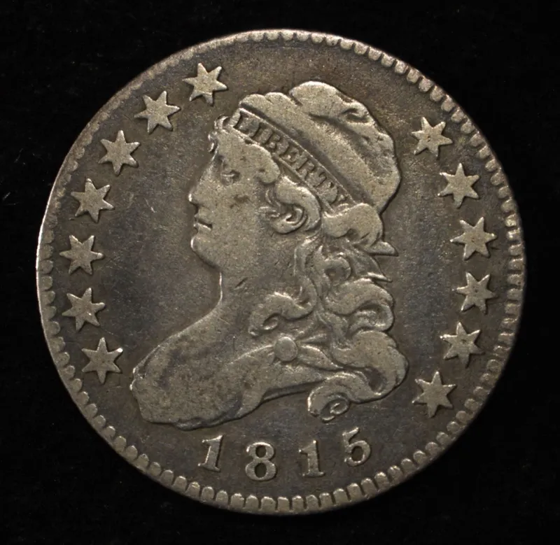 1815 BUST QUARTER VF from auction in Findlay, Ohio — image 46