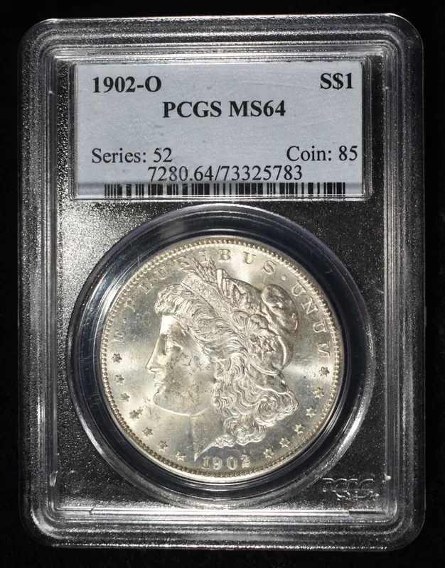 1902-O MORGAN DOLLAR PCGS MS-64 from auction in Findlay, Ohio — image 15