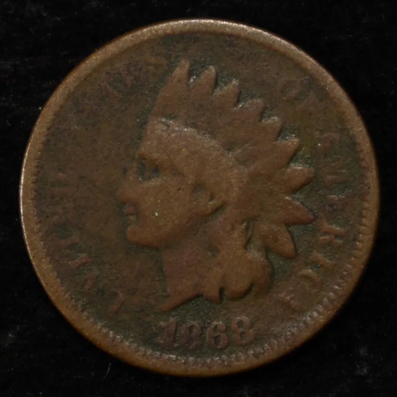 1868 INDIAN CENT GOOD from auction in Findlay, Ohio — image 41