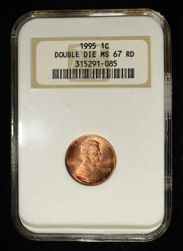1995 MEMORIAL CENT NGC DD MS67 RD from auction in Findlay, Ohio — image 2