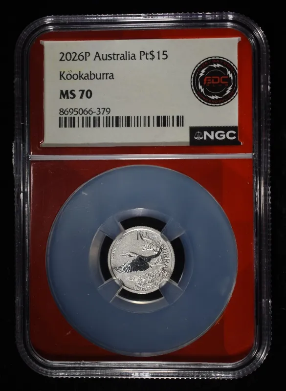 2026-P AUSTRALIA PLATNIUM NGC MS70 from auction in Findlay, Ohio — image 26