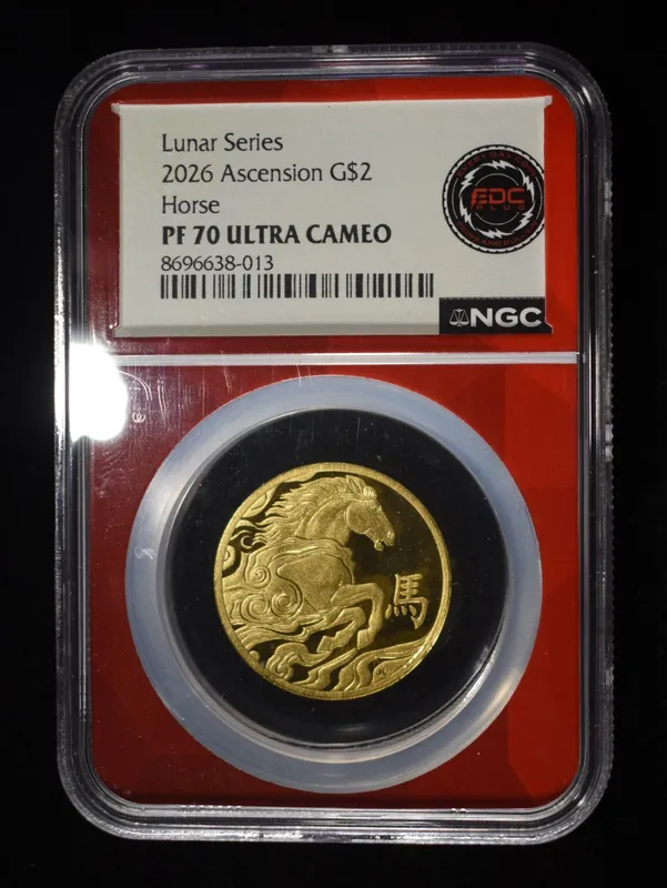 2026 ASCENSION $2 GOLD HORSE NGC PF-70 ULTRA CAMEO from auction in Findlay, Ohio — image 20