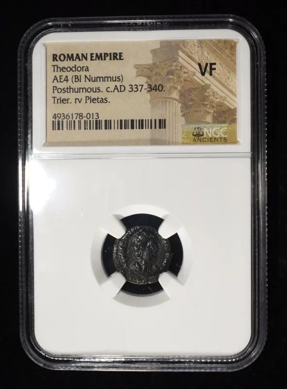 THEODORA, c.AD 337-340 NGC VF from auction in Findlay, Ohio — image 25