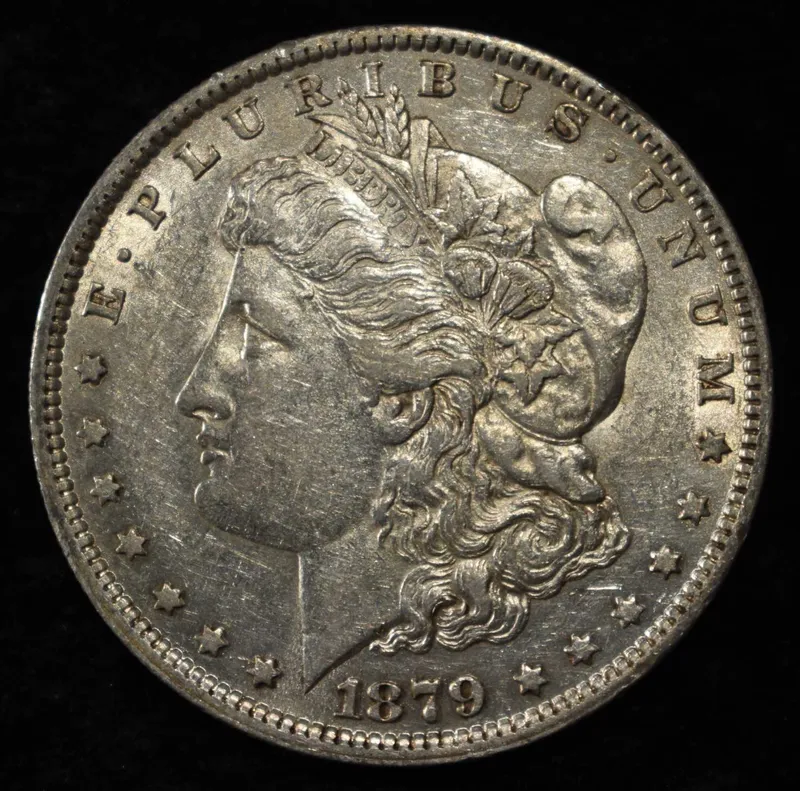 1879-O MORGAN DOLLAR AU/BU from auction in Findlay, Ohio — image 47