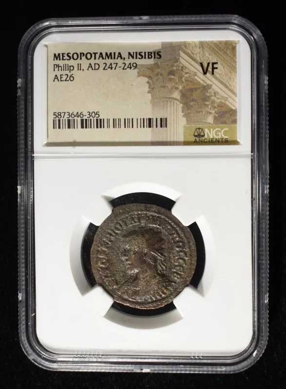 PHILIP II, AD 247-49 NGC VF from auction in Findlay, Ohio — image 24