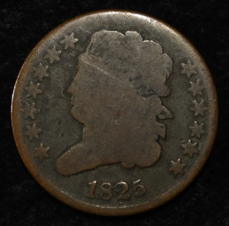 1825 HALF CENT AG from auction in Findlay, Ohio — image 28