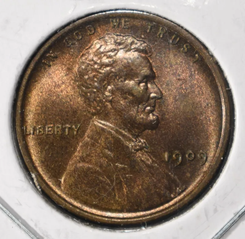 1909 VDB RB WHEAT CENT from auction in Findlay, Ohio — image 36