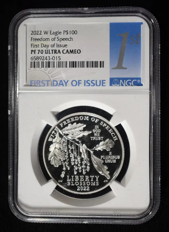 2022-W PLATINUM EAGLE NGC PF-70 ULTRA CAMEO from auction in Findlay, Ohio — image 26