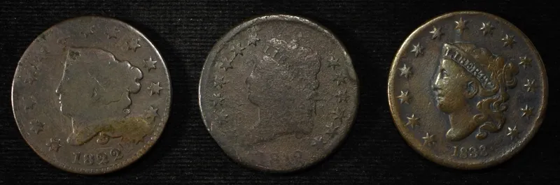 1819, 1822, 1833 LARGE CENTS from auction in Findlay, Ohio — image 35