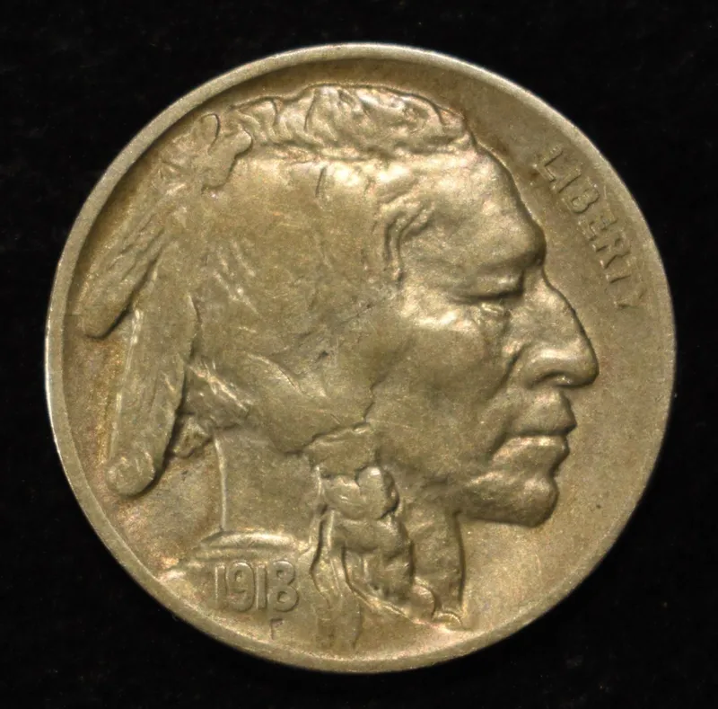 1918-D BUFFALO NICKEL AU from auction in Findlay, Ohio — image 42