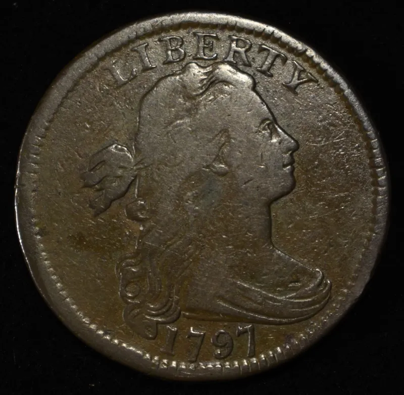 1797 LARGE CENT VF/XF from auction in Findlay, Ohio — image 27