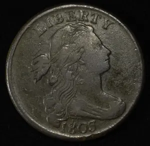 1803 LARGE CENT XF