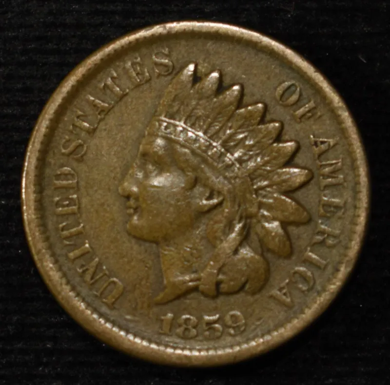 1859 INDIAN CENT XF from auction in Findlay, Ohio — image 37