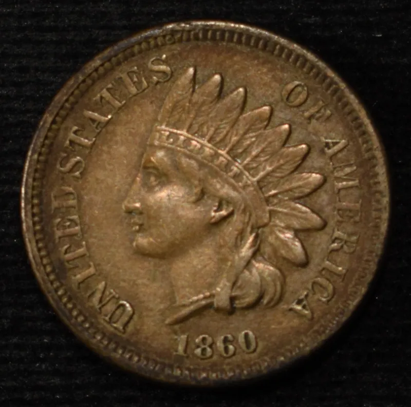 1860 INDIAN CENT XF from auction in Findlay, Ohio — image 38