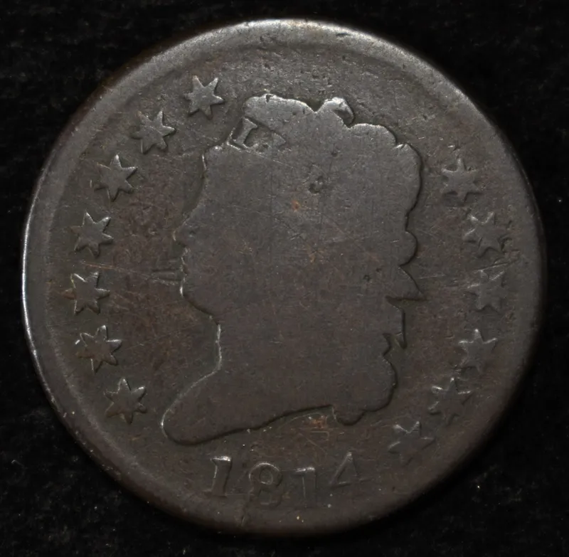 1814 LARGE CENT GOOD from auction in Findlay, Ohio — image 30