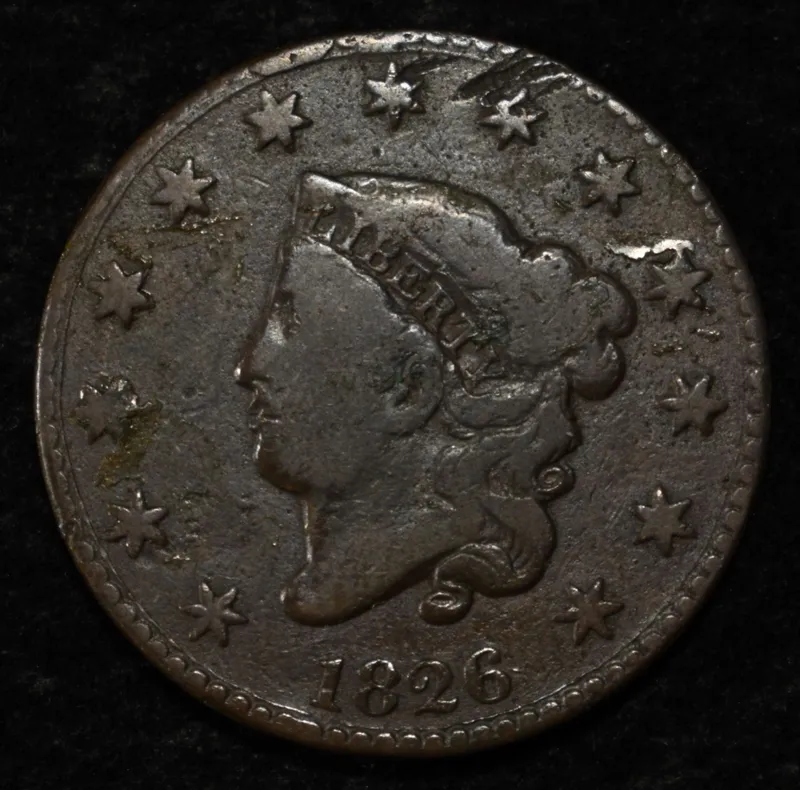 1826 LARGE CENT VG from auction in Findlay, Ohio — image 32