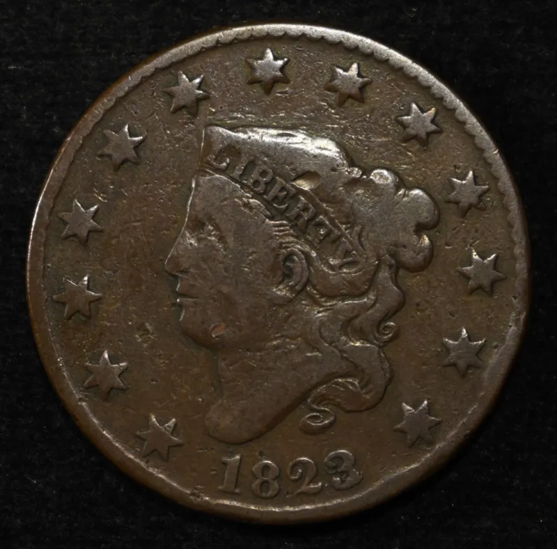1823/2 LARGE CENT VG from auction in Findlay, Ohio — image 39
