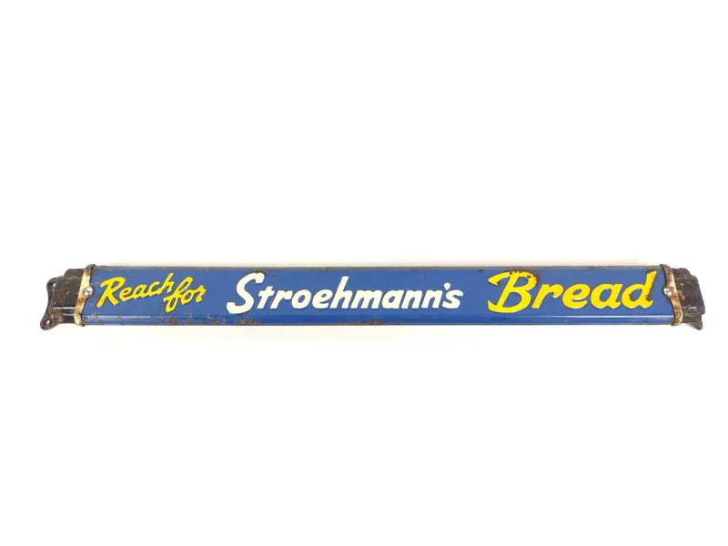 Vintage "Reach For Stroehmann's Bread" Sign from auction in Harrisburg, Pennsylvania — image 40