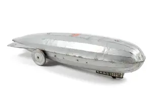 Buffalo Toy & Tool Works Pressed Steel and Tin Zeppelin