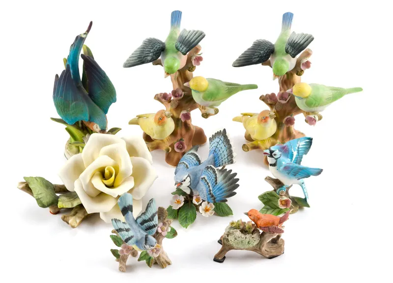 Porcelain Bird Figurines from auction in Harrisburg, Pennsylvania — image 36