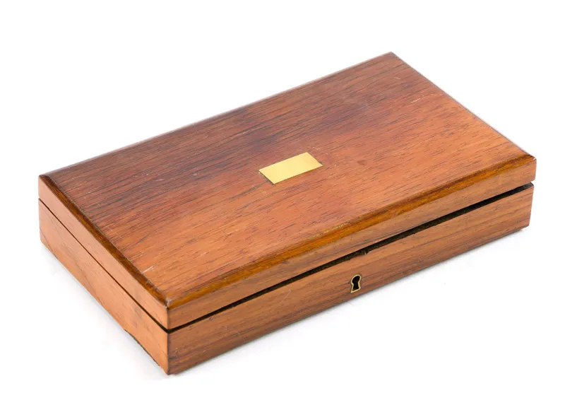 Cased Antique French Drafting Instruments Set from auction in Harrisburg, Pennsylvania — image 34