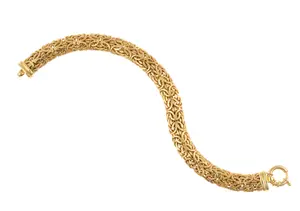 14K Gold Chain Bracelet