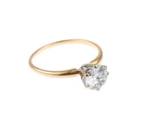 14K Gold and Diamond Ring