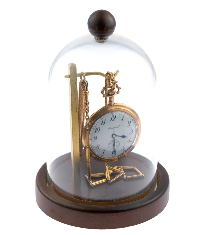 Rockford Pocket Watch with Gold Fob from auction in Harrisburg, Pennsylvania — image 20