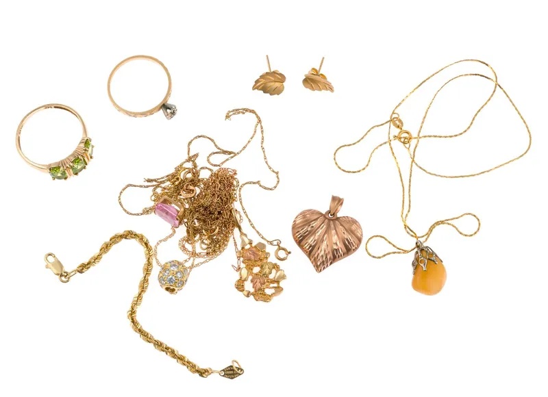 14K Gold Rings and Necklaces from auction in Harrisburg, Pennsylvania — image 25
