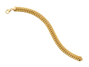 14K Gold Chain Bracelet