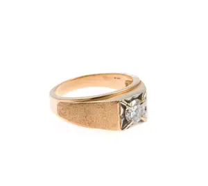 14K Gold and Diamond Ring