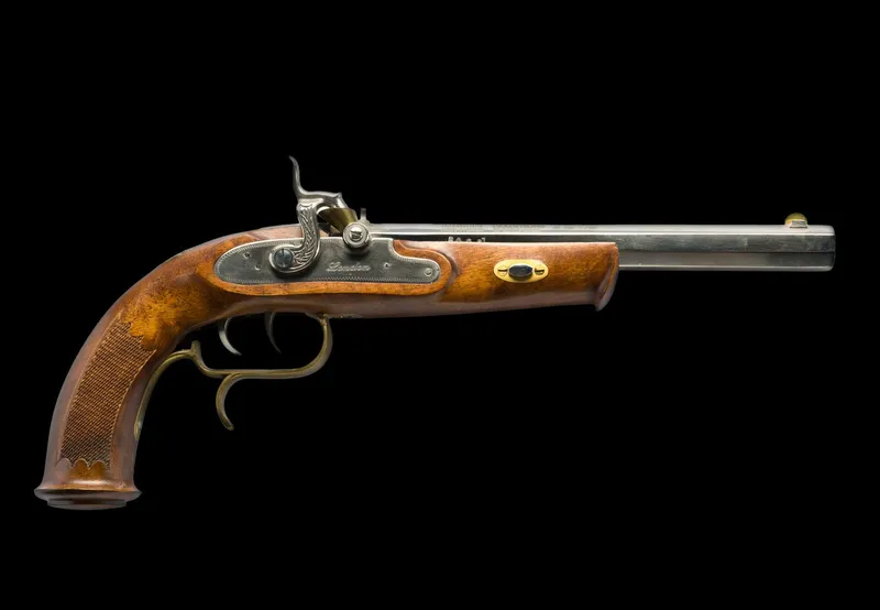 Traditions Kentucky Percussion Pistol, Cal. .50 from auction in Harrisburg, Pennsylvania — image 8