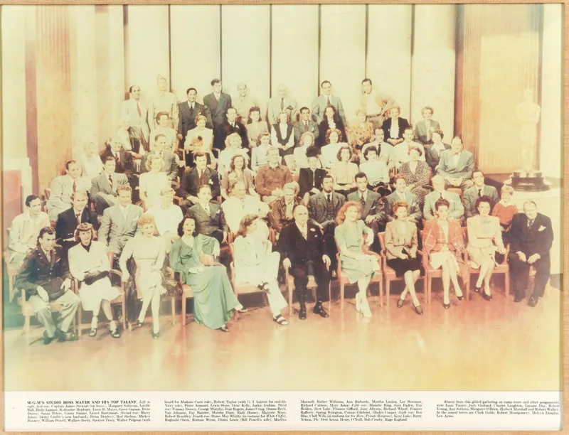 "M.G.M's Studio Boss Mayer & His Top Talent" Framed Color Picture from auction in Harrisburg, Pennsylvania — image 3