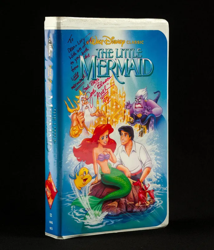 Jodie Benson Signed "Little Mermaid" VHS from auction in Harrisburg, Pennsylvania — image 2