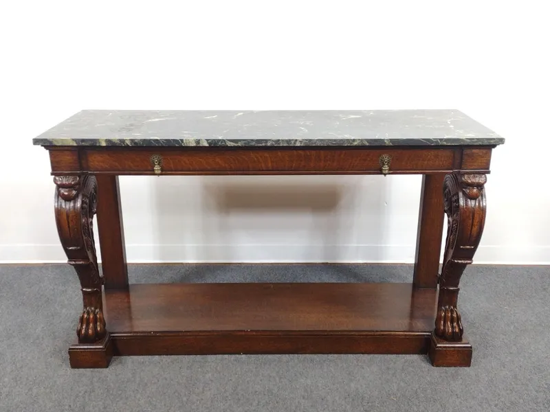 Late 19th Century Regency Console Table from auction in Harrisburg, Pennsylvania — image 22