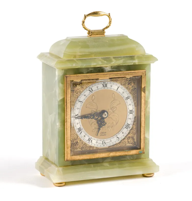 Elliot's London Green Onyx Mantle Clock from auction in Harrisburg, Pennsylvania — image 25
