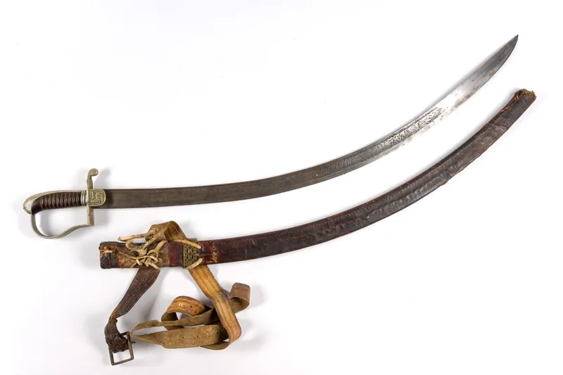 1930's Ethiopian National Guard Sword from auction in Harrisburg, Pennsylvania — image 27