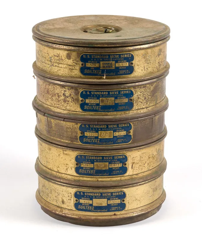 5 Brass U.S. Standard Soiltest Inc. Sieves from auction in Harrisburg, Pennsylvania — image 42