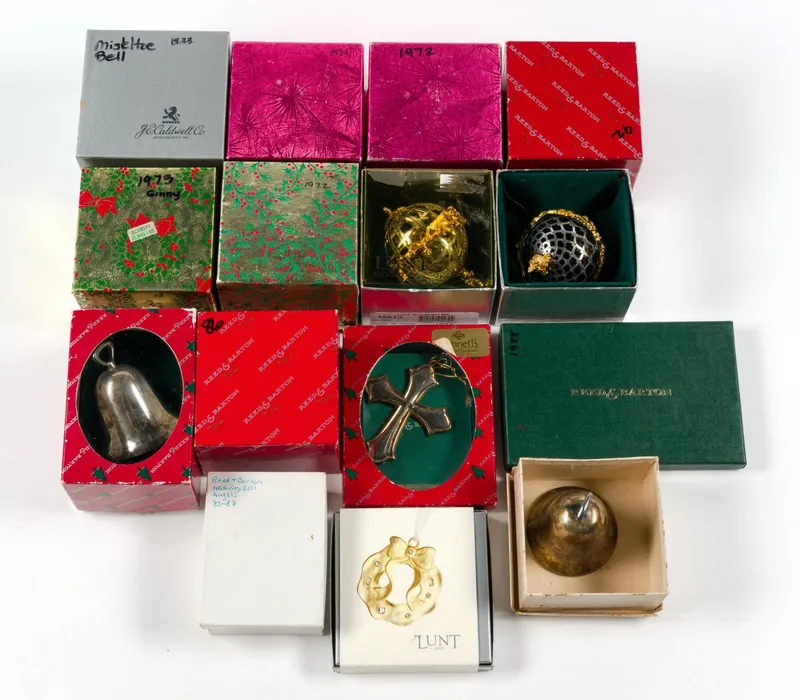 15 Vintage Silverplate Ornaments Incl. Reed & Barton from auction in Harrisburg, Pennsylvania — image 9