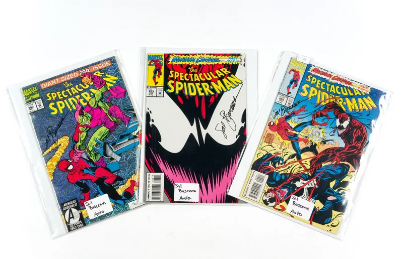 3 Spider-Man Comics Signed by Sal Buscema from auction in Harrisburg, Pennsylvania — image 33