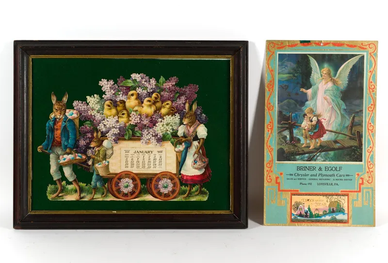 Vintage Calendars from auction in Harrisburg, Pennsylvania — image 38