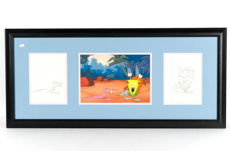 Pink Panther Animation Cel & Sketches from auction in Harrisburg, Pennsylvania — image 40