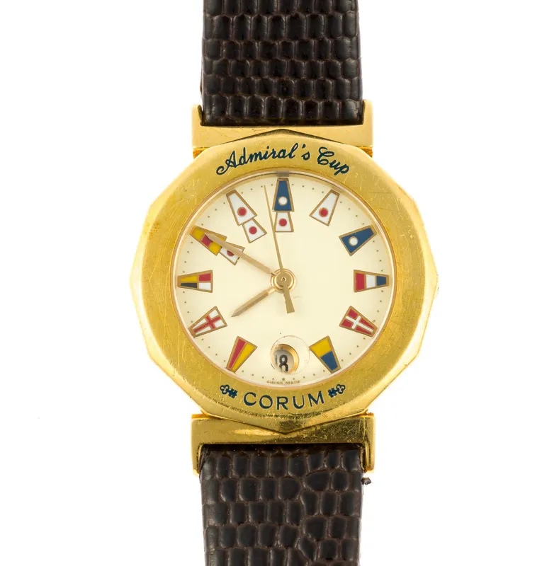 18K Gold Corum Admirals Cup Woman's Wrist Watch from auction in Harrisburg, Pennsylvania — image 20